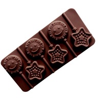 ČÍSLO 11 veľkosť Silikónová forma na čokolády Lolli