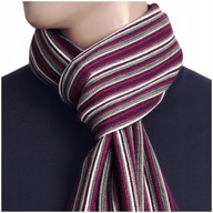 Veľký pánsky zimný šál PURPLE GREY AF04 Veľký pánsky zimný šál PURPLE GREY AF04