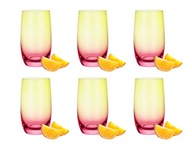 SADA 6 x VYSOKÉ SKLO 320 ml OMBRE LET SADA 6 x VYSOKÉ SKLO 320 ml OMBRE LET