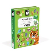 Magnetické puzzle Janod Magnetibook zvieratká Magnetické puzzle Janod Magnetibook zvieratká