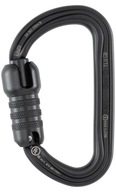 Čierna karabína Petzl Bm'D Triact-Lock