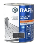 RAFIL Radach grafitovo šedá polomatná strešná farba RAFIL Radach grafitovo šedá polomatná strešná farba