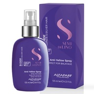 Alfaparf Semi Di Lino Anti Yellow Blonde sprej na neutralizáciu vlasov 125ml Alfaparf Semi Di Lino Anti Yellow Blonde sprej na neutralizáciu vlasov 125ml