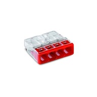 WAGO RÝCHLOKONEKTOR 2273-204 4x0,5-2,5MM² 100 ks WAGO RÝCHLOKONEKTOR 2273-204 4x0,5-2,5MM² 100 ks