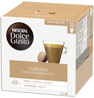 Kávové kapsuly Nescafe Dolce Gusto Cortado Macchiato Kávové kapsuly Nescafe Dolce Gusto Cortado Macchiato