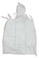 Big Bags 1000kg 100x120x120cm lievik/stabilizácia tvaru plochého dna Big Bags 1000kg 100x120x120cm lievik/stabilizácia tvaru plochého dna