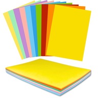 FAREBNÝ TECHNICKÝ PAPIER HRUBÝ A4 10 FAREB 160g/m2 100 hárkov FAREBNÝ TECHNICKÝ PAPIER HRUBÝ A4 10 FAREB 160g/m2 100 hárkov