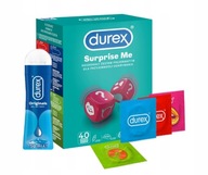 Durex Surprise Me 40 kondómy + gél 50 ml