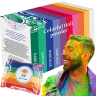 Colorful Holi Powder Festival Event 10 farieb 10x100g XL Set Colorful Holi Powder Festival Event 10 farieb 10x100g XL Set