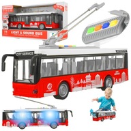 MESTSKÝ AUTOBUS S REÁLNYM POHONOM, OTVÁRACIE DVERE, SVETLO + ZVUK MESTSKÝ AUTOBUS S REÁLNYM POHONOM, OTVÁRACIE DVERE, SVETLO + ZVUK