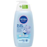 NIVEA Baby New Formula gél na umývanie tela a vlasov 2v1 500ml NIVEA Baby New Formula gél na umývanie tela a vlasov 2v1 500ml