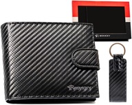 Pánska kožená peňaženka ROVICKY, priestranná RFID + kľúčenka Pánska kožená peňaženka ROVICKY, priestranná RFID + kľúčenka
