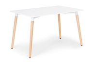 Moderný stôl do jedálne, kuchyne, obývačky, 120x80 cm