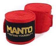 MANTO DEFEND V2 boxerské obväzy červené 4 m