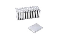 Neodymový tanierový magnet MPŁ 25x20x3 N38 5 ks Neodymový tanierový magnet MPŁ 25x20x3 N38 5 ks