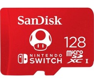 Pamäťová karta SanDisk Nintendo microSDXC 128GB 100/90 MB/s V30 U3