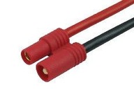 3,5mm banán samec-samica + 14AWG kábel