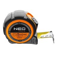 Valcovaná oceľová páska s rozmermi 5 m x 25 mm, magnetická NEO Valcovaná oceľová páska s rozmermi 5 m x 25 mm, magnetická NEO