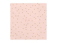 Obrúsky GOLDEN DOTS - 33x33 cm - 20 ks