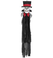 Halloweenske ozdoby Strašidelné ozdoby Interaktívna lebka - blikajúce oči Halloweenske ozdoby Strašidelné ozdoby Interaktívna lebka - blikajúce oči