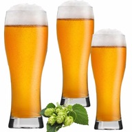 Poháre na pivo CHILL KROSNO 500ml. 6 ks. Hrnčeky z KRISTÁLOVÉHO SKLA