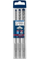 Sada príklepových vrtákov BOSCH SDS Plus-7x 3 ks. Sada príklepových vrtákov BOSCH SDS Plus-7x 3 ks.