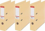 Zakladač A4, ŠIROKÝ, VYZTUŽENÝ, 75 mm, na 500 listov ESSELTE NO.1 BÉŽOVÁ x3 Zakladač A4, ŠIROKÝ, VYZTUŽENÝ, 75 mm, na 500 listov ESSELTE NO.1 BÉŽOVÁ x3