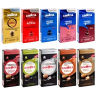 Hliníkové kapsuly Nespresso Lavazza Gimoka Talianske top značky x 10