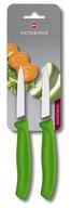 Sada nožov Victorinox 2 ks hladké 8cm zelené