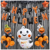 SADA BALÓNOV HALLOWEEN XL ORANŽOVÁ POTLAČ pavúkov STRAŠIDIA SADA BALÓNOV HALLOWEEN XL ORANŽOVÁ POTLAČ pavúkov STRAŠIDIA