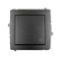 Krížový vypínač Deco Graphite Krížový vypínač Deco Graphite