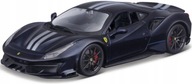 FERRARI 488 Pista modrá model 1:24 Bburago 26026 FERRARI 488 Pista modrá model 1:24 Bburago 26026