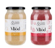 Med s malinou + Med s dulou 1150g KRÉM Med s malinou + Med s dulou 1150g KRÉM