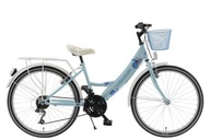 Bicykel 24 Kands Giulietta modro-biely 14 palcový