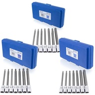 21 kusov Dlhé nástrčky 3/8" TORX SPLINE XZN HEX 21 kusov Dlhé nástrčky 3/8" TORX SPLINE XZN HEX