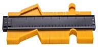 Šablóna na meranie tvarov 25 cm