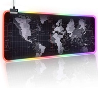 VEĽKÁ LED PODLOŽKA PRE HERNÚ MYŠ PODSVIETENÁ VEĽKÁ LED PODLOŽKA PRE HERNÚ MYŠ PODSVIETENÁ