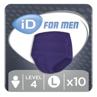 Absorpčné nohavičky iD For Men úrovne 4 L pre mužov Absorpčné nohavičky iD For Men úrovne 4 L pre mužov