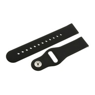 Remienok 20MM univerzálny ČIERNY silikónový Quick Pin Remienok 20MM univerzálny ČIERNY silikónový Quick Pin
