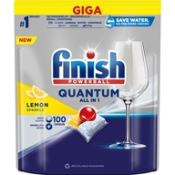 FINISH Quantum 100 citrónových tabliet do umývačky riadu