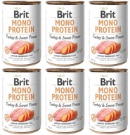 Brit Mono Protein Turkey & Potato 6 plechoviek 400 g Brit Mono Protein Turkey & Potato 6 plechoviek 400 g