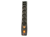 Acar Power strip P7 3M čierny - 7 zásuviek Acar Power strip P7 3M čierny - 7 zásuviek