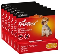 Fiprex Drops malých psov S do 10kg SET na 6 mesiacov Fiprex Drops malých psov S do 10kg SET na 6 mesiacov