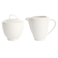 SADA CUKARNÍKA + JACK MLIEKA 2 ks ECRU PORCELÁN SADA CUKARNÍKA + JACK MLIEKA 2 ks ECRU PORCELÁN