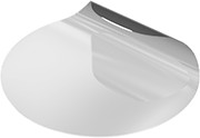 Transparentné nálepky s lepidlom, priemer 36mm, STRONG Transparentné nálepky s lepidlom, priemer 36mm, STRONG