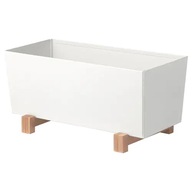 Poťah na kvetináč IKEA BITTERGURKA 32x15 BIELY