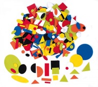 DIY geometrické postavy vyrobené z plsti sebaposady rôznych tvarov 500 ks DIY geometrické postavy vyrobené z plsti sebaposady rôznych tvarov 500 ks