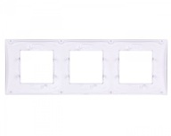 Unica Plus Frame 3-násobná polárna biela
