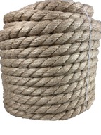 Jutové lano 32 mm, škrabadlo, plachtenie, 20 m Jutové lano 32 mm, škrabadlo, plachtenie, 20 m