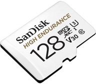 128 GB microSDXC karta Sandisk High Endurance 100 MB